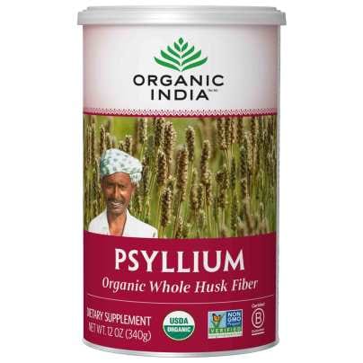 Organic Whole Husk Psyllium 12 Ounces